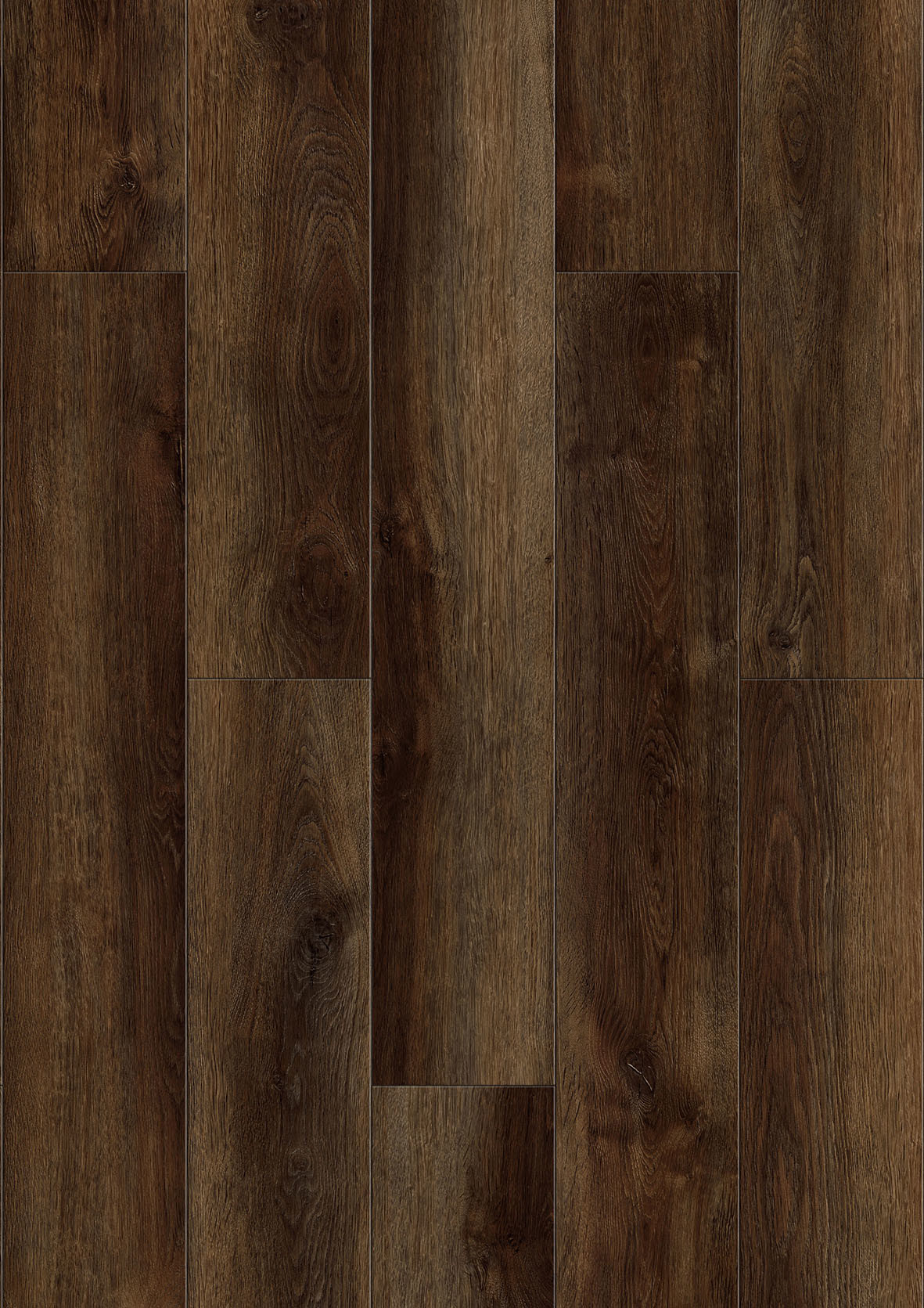 Charcoal Brown SPC Flooring 4mm Jump Oak Grain Stone Vinyl Rigid GKBM Greenpy GL-W7226-1