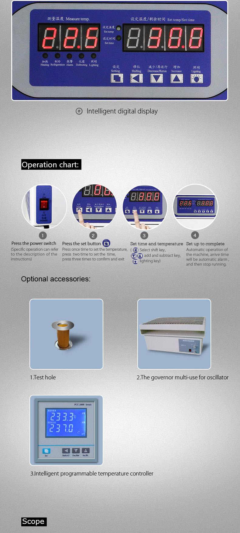 Lab Automatic Thermostatic Incubator Constant Temperature Biological Incubators