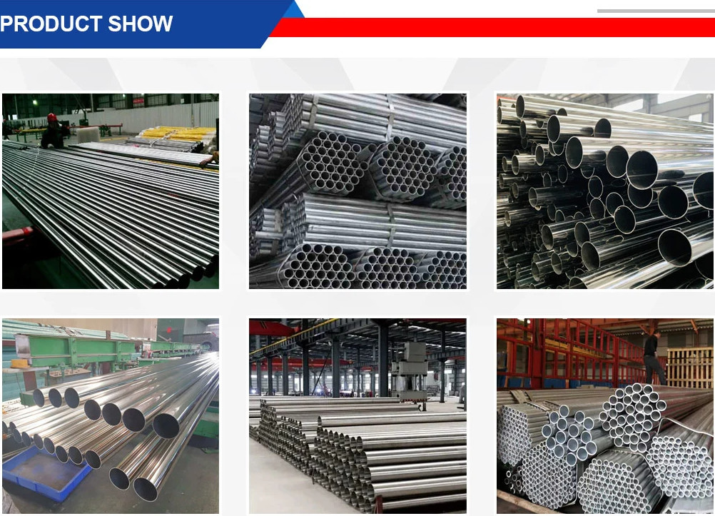 ASTM AISI 201 304 25mm SS Steel Pipes Polished Seamless Stainless Steel Round Tubing