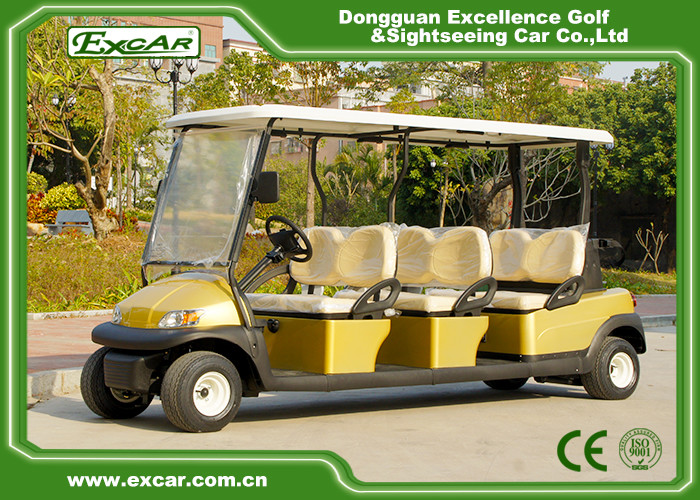 Excar 6 Seats Sightseeing Bus Hunting Club Golf Cart Electric Golf Buggy