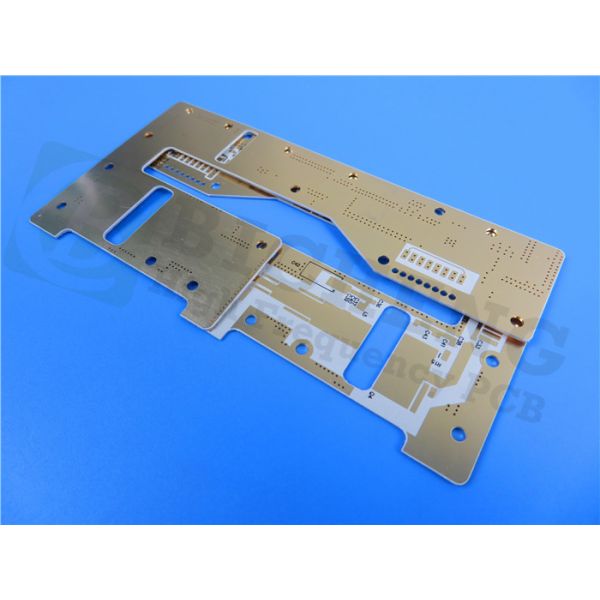 0.6mm RT Duroid 6035HTC 20mil 2-layer High Frequency PCB Immersion Gold