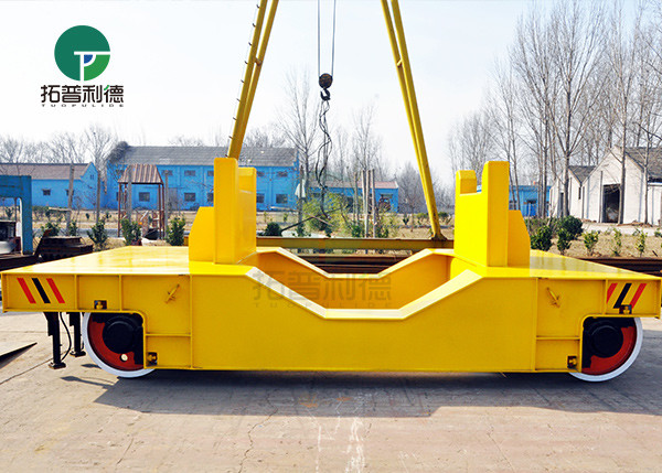 5-25 Ton Large Capacity Anti-Heat Hot Metal Ladle Cart for Steel Making Plant