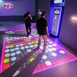 Durable Construction Mobile Interactive Floor Projection Solution Commercial Use