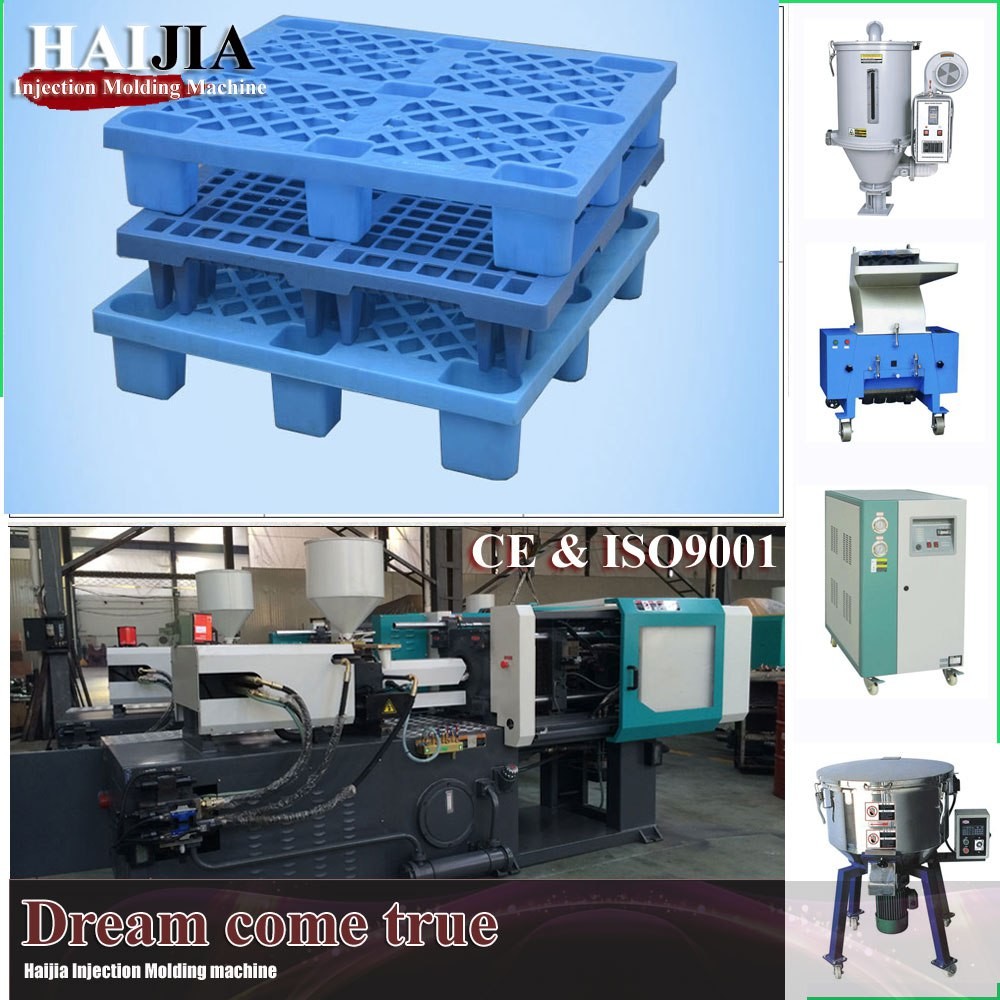 Horizontal Plastic Mould Injection Machine For Pallet Making 7800KN Clamping Force