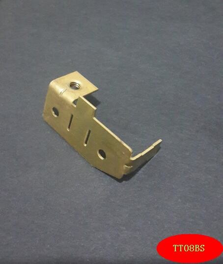 Brass Wire Terminal Connectors Carbon Brush Stamping Parts For Air Conditioning