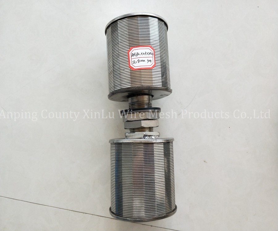 mixed bed water filter bottom nozzle, filter johnson screen nozzle, stainless steel wedge wire strainer nozzle