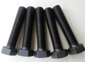 Length 20mm-300mm H.D.G Grade 8.8 DIN 933 DIN 931 High Tensile Black Oxide Hex Head Bolts