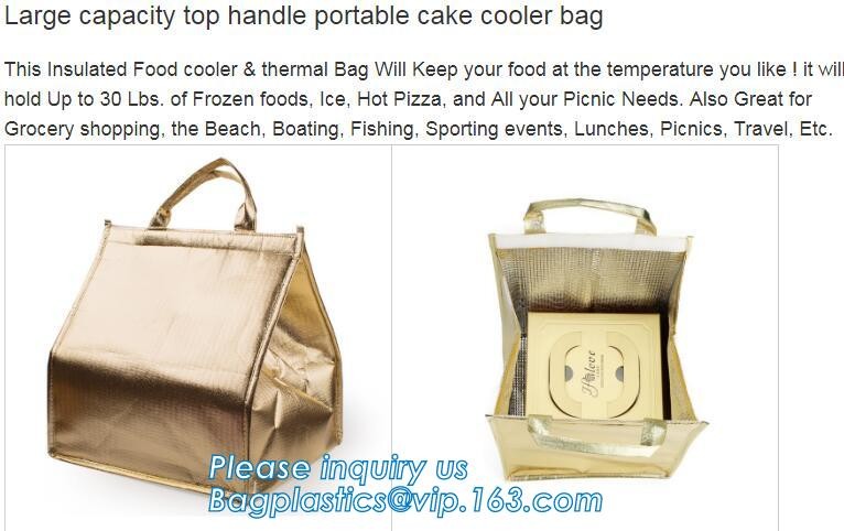 cooler bag waterproof oxford shoulder bag ice pack thermal picnic lunch box vehicle insulation bag for meal drinks pack