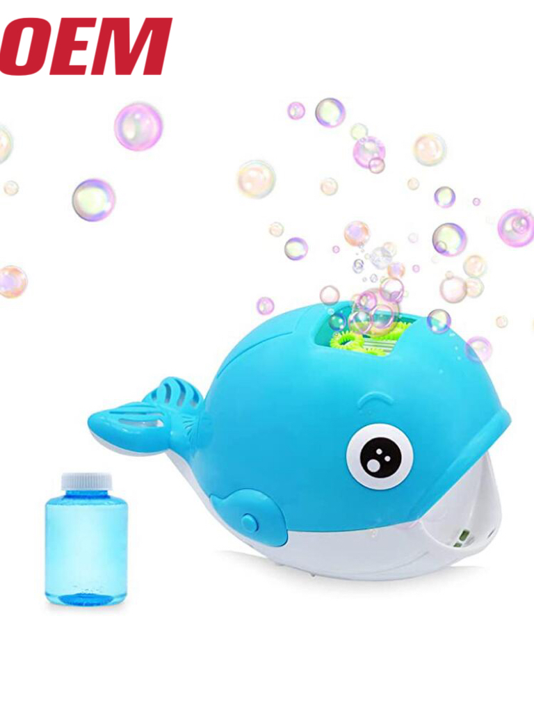 Nuby Bath Octopus Bubble Machine Made Automatic Bubble Maker With 2 Solutions OEM Bubble Blower For Kids