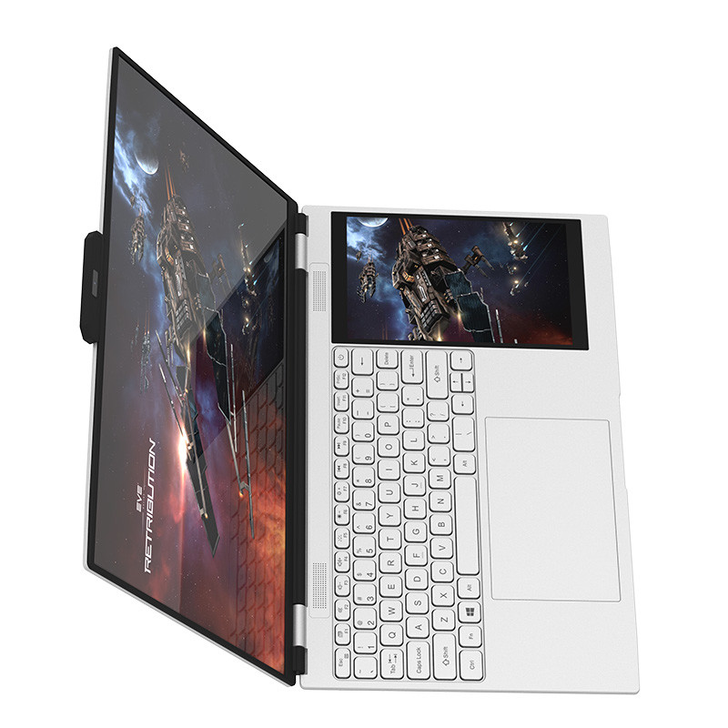 15.6 inch double screen laptop windows 11 pro, Ready in stock, support Small MOQ customization