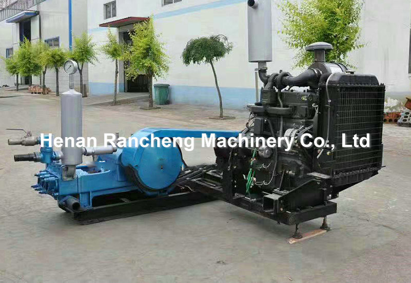 Diesel Engine Type Max 600L/Min Mud Pump By Electric Motor