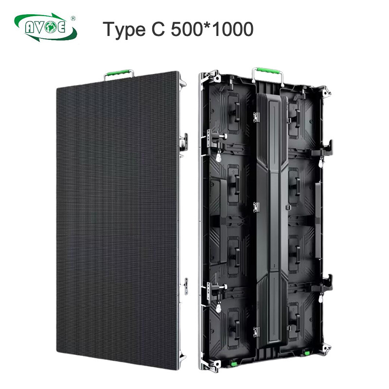 500x500mm 500x1000mm 4K P4.81 LED Screen Type C Indoor Rental LED Display For Concert