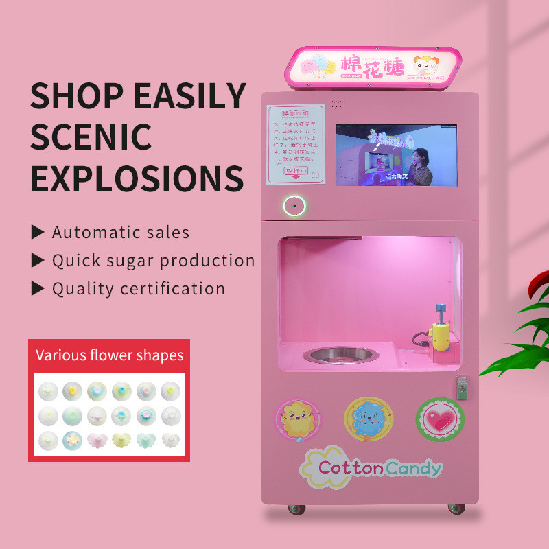 Marshmallow Vending Machines Perfect Choice for Cinema Supermarket and Amusement Park