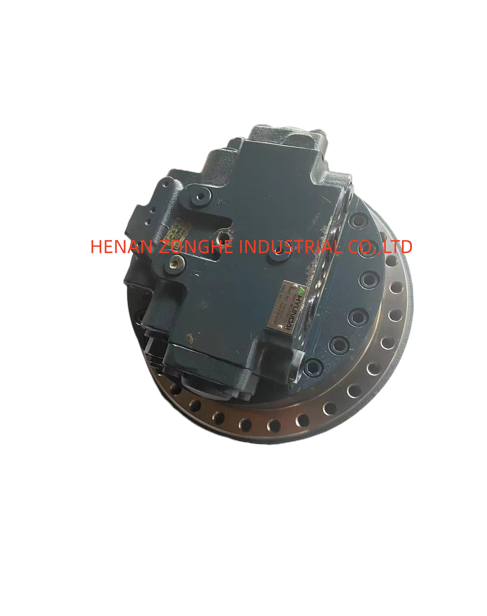 Excavator Travel Motor Assy Black 31Q6-40030 31Q6-40010 For R215LC-9T