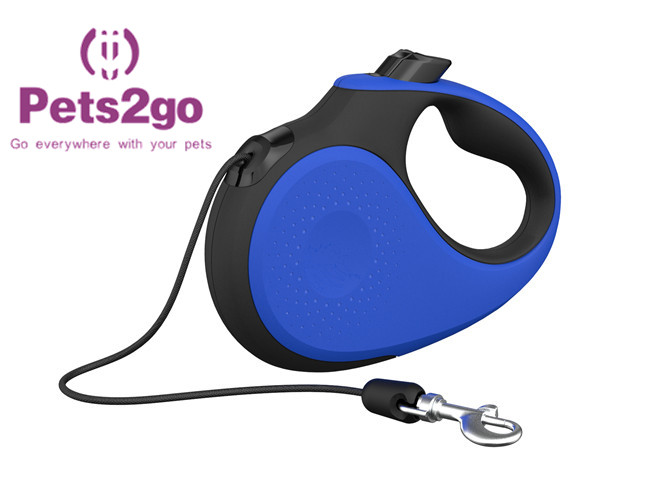 208g 169*117*36mm Flexi Retractable Dog Leash For Walking