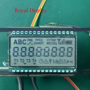 Customized TN Positive Transflective Monochrome Segment LCD Display 3.0V