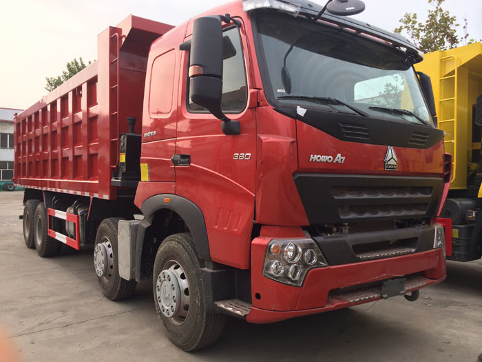 SINOTRUK HOWO A7 8X4 Heavy Duty Dump Truck For Construction ZZ3317N3867N1