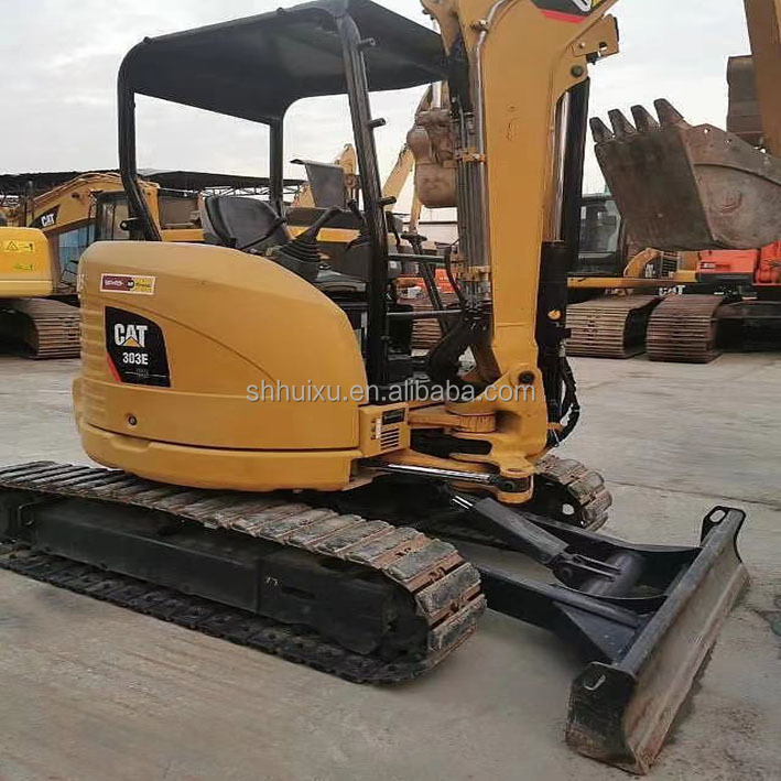 Second Hand good quality Used Mini crawler excavator used CAT303E 3T Used caterpillar Digging Machine Caterpillar in stock