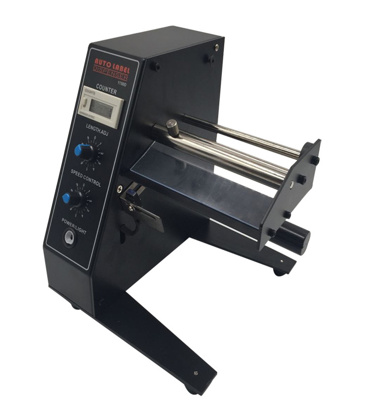 3W Automatic Label Dispenser Black Color 3.8KG Weight For Packing 1150D