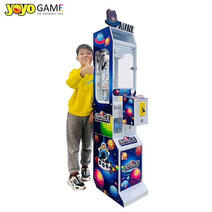 Customizable Mini Coin Operated Small Doll Arcade Game Vending Claw Machine With Bill Acceptor