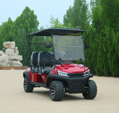 Smooth and 2 Seater Golf Cart with 6-8 Hour Charging Time and 70-80km Driving Range