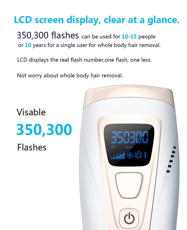Ice Cool Mini Hair Removal Machine Skin Rejuvenation 470nm - 1100nm Wave Length