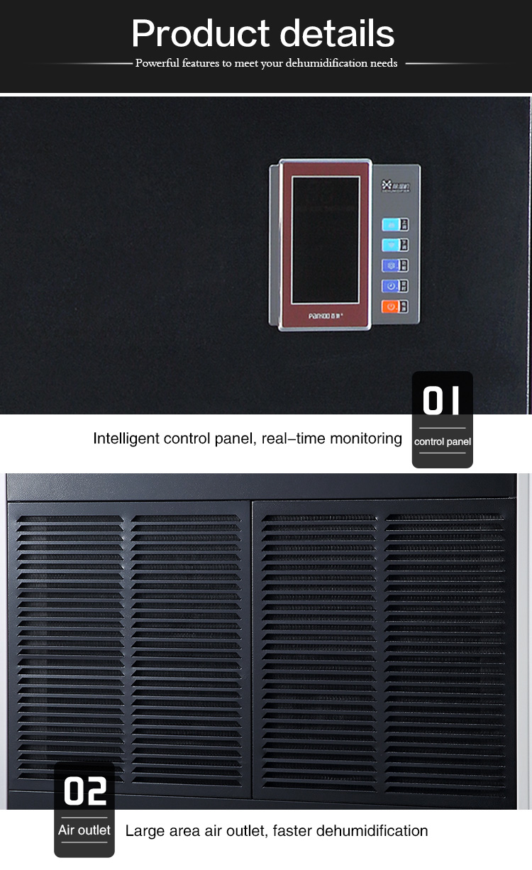 R22 Refrigerant 50L/HOUR Industrial Air Dehumidifier