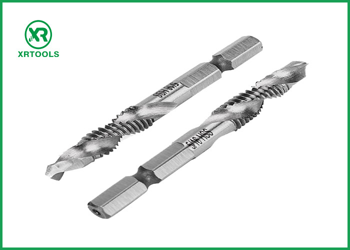 6Pcs Machine Use HSS Combination Drill And Taps Set ,Hss Machine Taps And Drill Sets