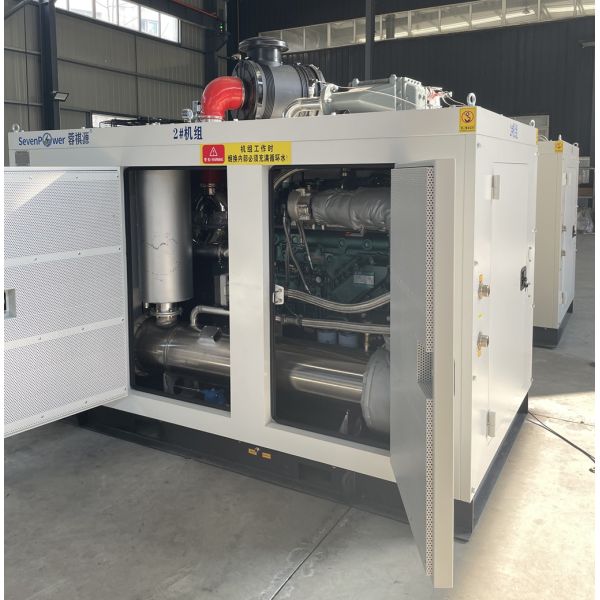 160KW 200KVA Cogeneration Unit With Soundproof Canopy