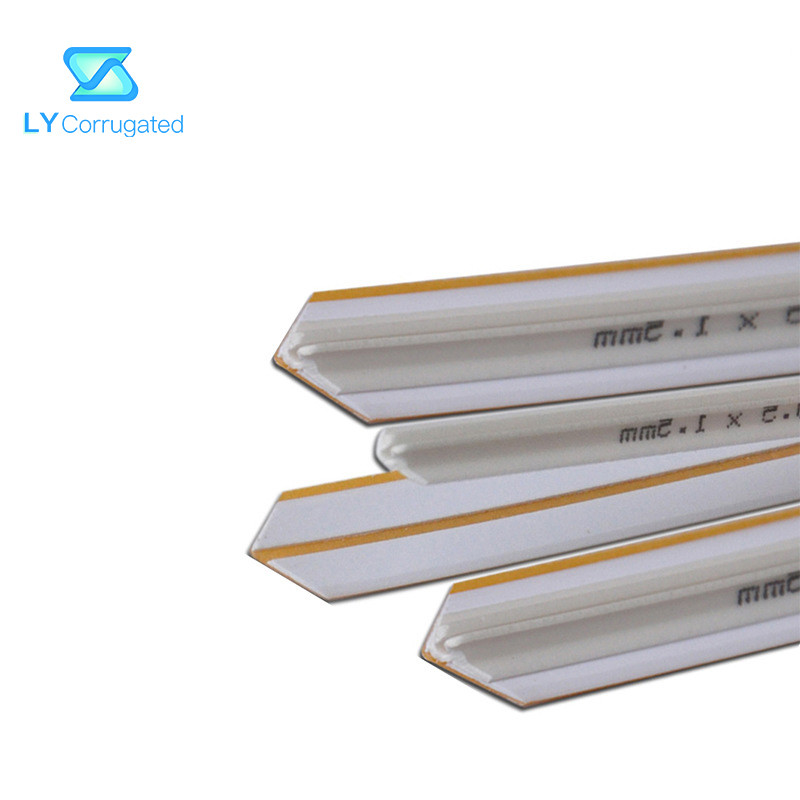 0.6*1.6mm Adhesive Strip Creasing Matrix For Pressboard Corrugated Carton Die Cutter Molding Machine