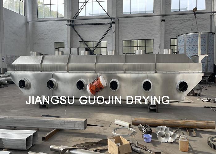 10Meters Length Vibrating Fluid Bed Dryer For Drying Cooling Wetting