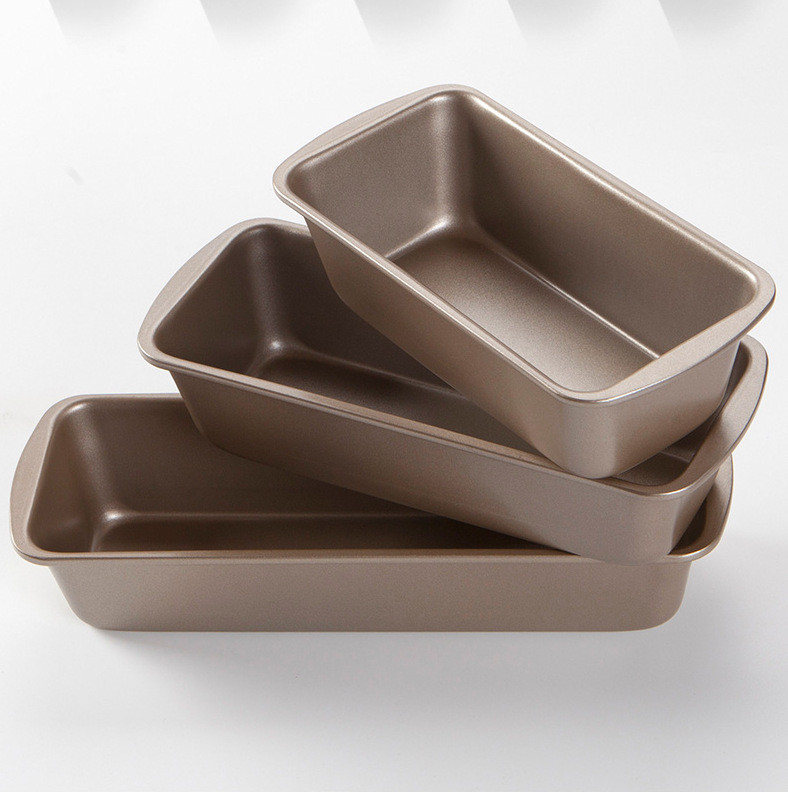 Customized Perforated Toast Bread Baking Mold Medium Loaf Pan 21*8.5*5.3cm