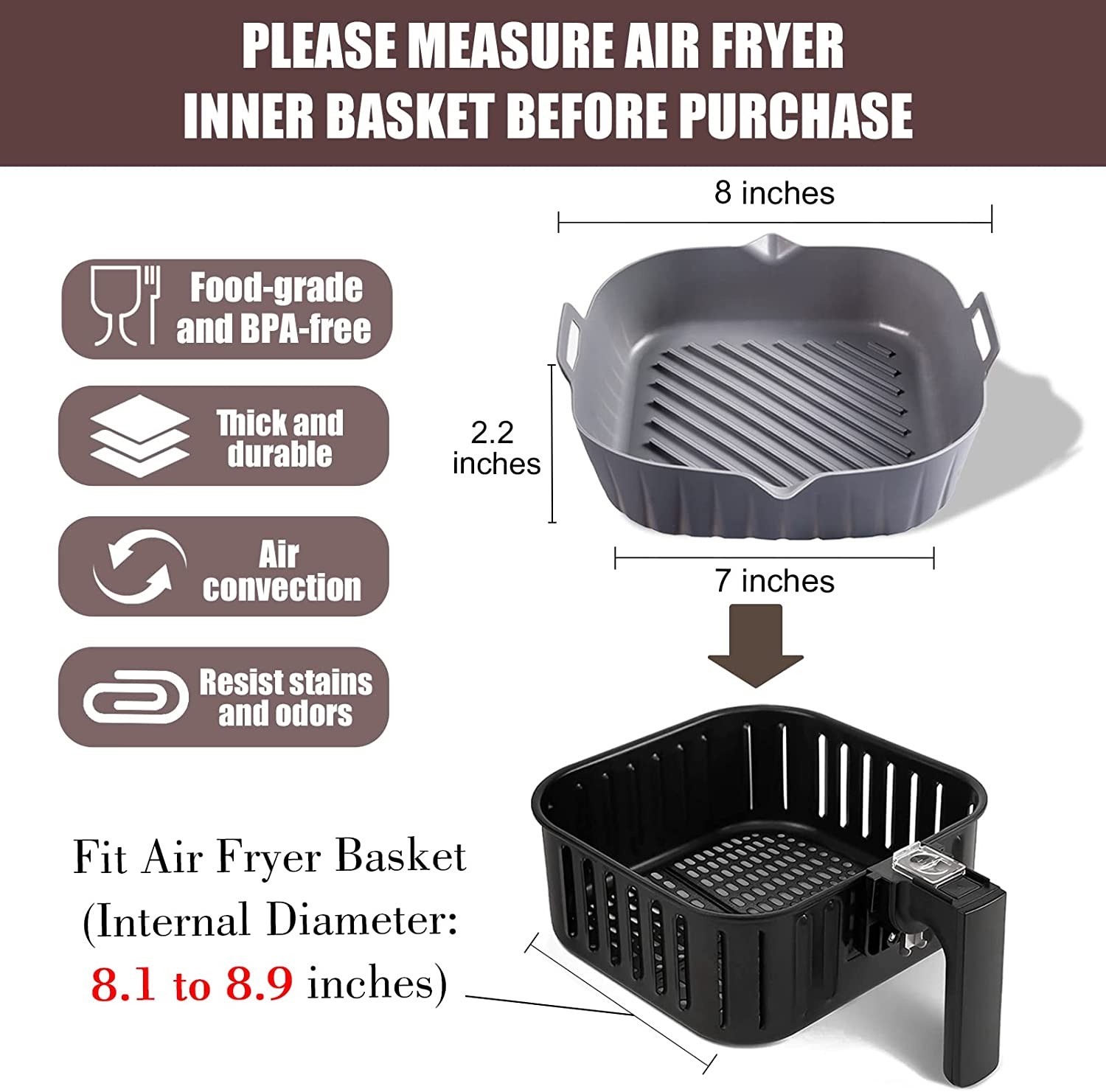 Heatproof Nontoxic Silicone Baking Tray Cookie Pan Multipurpose