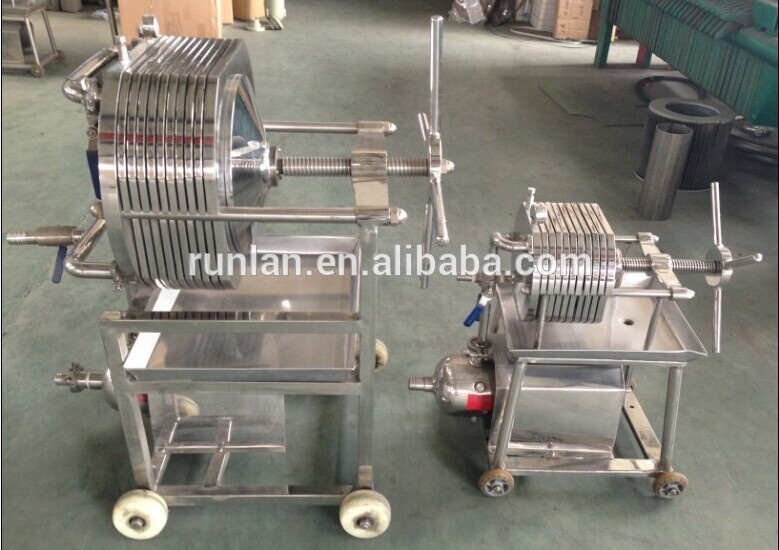 30KG Weight Stainless Steel Precision Plate and Frame Multilayer Filter for Water Treatment