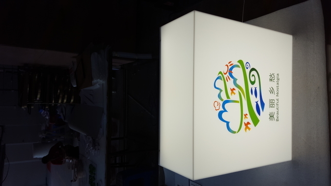 6500K Outdoor Acrylic Light Box Signage With UV Printing