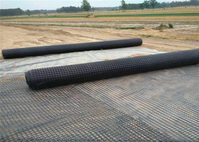 Biaxial Polypropylene 20KN Geogrid Soil Reinforcement