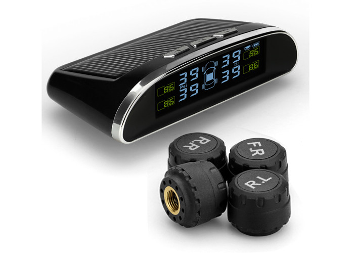 New Product Solar Power External Car TPMS DIY Installation Wireless Transmission With Display Pressure and Temperature