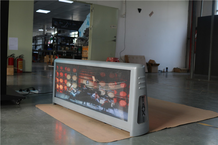 Waterproof Taxi Roof Sign 12V P4 Taxi Top Led Display