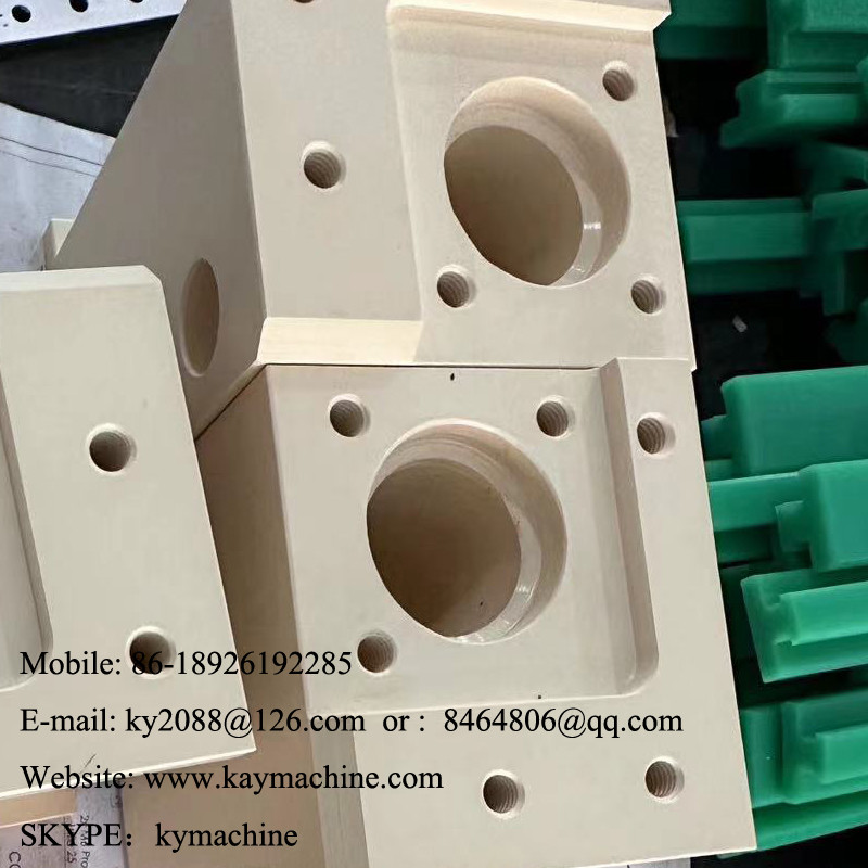 Polyetheretherketone Tecapeek Customized Size CNC Turning Plastic Parts For Clear Acrylic Derlin POM PEEK Nylon PTFE CNC Machining Precision Insulate