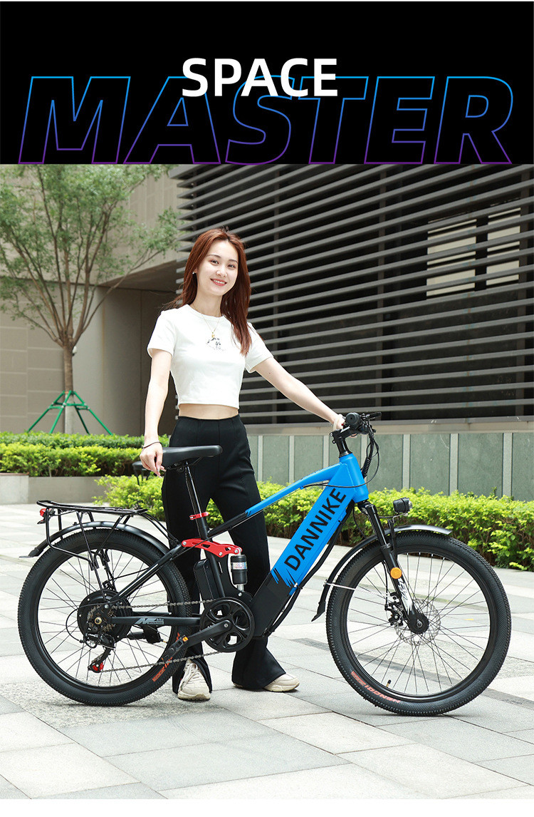 ELECTRIC NEW ELECTRIC BIKE MOUNTAIN BIKE ADULT RETRO OFF-ROAD VARIABLE SPEED BOOSTER ELECTRIC BIKE