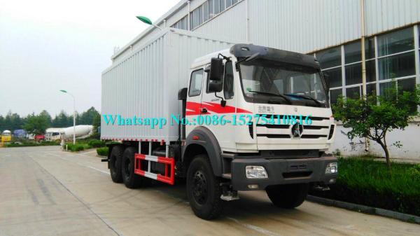 North Benz Beiben brand 6x6 2638 30Ton 380hp 10 wheeler Heavy Off Road Container