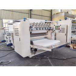 China 7 Lines V Fold Facial Tissue Production Line Fully Automatic Tissue Paper Folder for sale