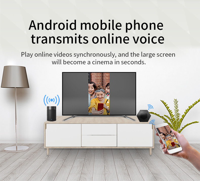 Quickshare L Usb Wireless Screen Mirroring 30Hz For Video Audio Streaming