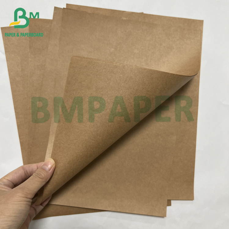 70gsm Recyclable Brown High Strength Testliner Cement Bag Paper