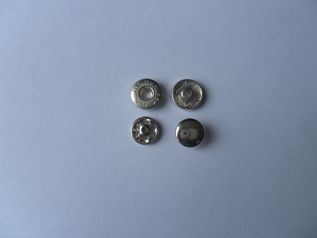 Snap Fastener Metal Buttons Press Stud