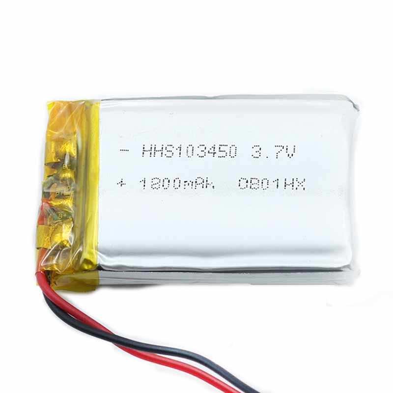 UN38.3 PL103450 1800mAh 3.7Volt Deep Cycle Polymer Battery