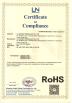 CJ Legend Technology Co., Ltd. Certifications