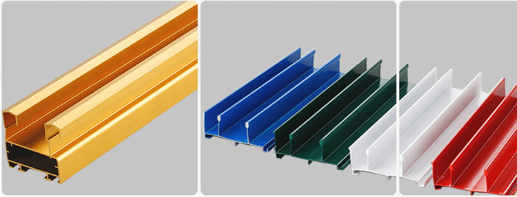 Modern Design Powder Coating Window and Door Aluminum Extrusion Profiles for Algeria