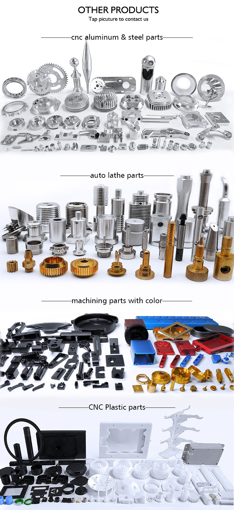 cnc lathe parts