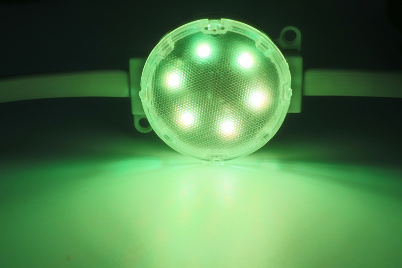 160° Beam Angle 1.5W 24V IP67 50MM RGB LED Pixel